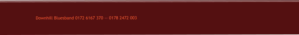 Downhill Bluesband 0172 6167 370 -- 0178 2472 003